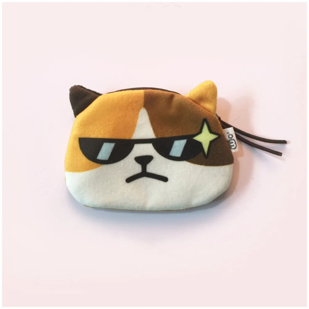 Einfachheit stilvolle Kitty Syling Münz geldbörse Mehrzweck-Münz beutel tragbare Syiling Beg Duit Beg Zip Geldbörsen – Detail 5