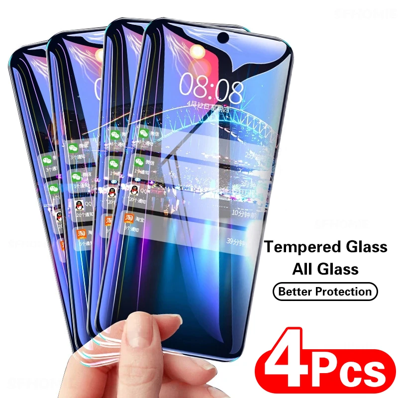

4 шт. закаленное стекло для Samsung Galaxy A10 A20 A30 A50 A51 A52 A71 A72 Защита экрана для Samsung A53 A33 A73 A52S A21S стекло