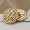 10pcs Gold Luxury Metal Buttons for Clothing Coat Sewing Material Sewing Accessories Decorate DIY Crafts Supplies Buttons New 6