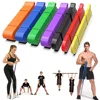 208cm Natural Rubber Resistance Bands Sets Elastic Yoga/Fitness Band Strength Pilates Fitness Equipment Training Expander Unisex