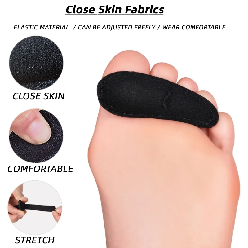 2Pieces Hallux Valgus Shoe Insoles Cushions Hammer Toe Bunions