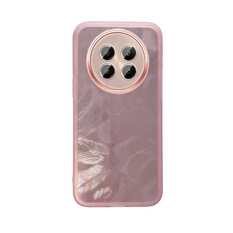 Enhanced Glitter Soft Silicone Case with Lens Protection and Clear Bumper