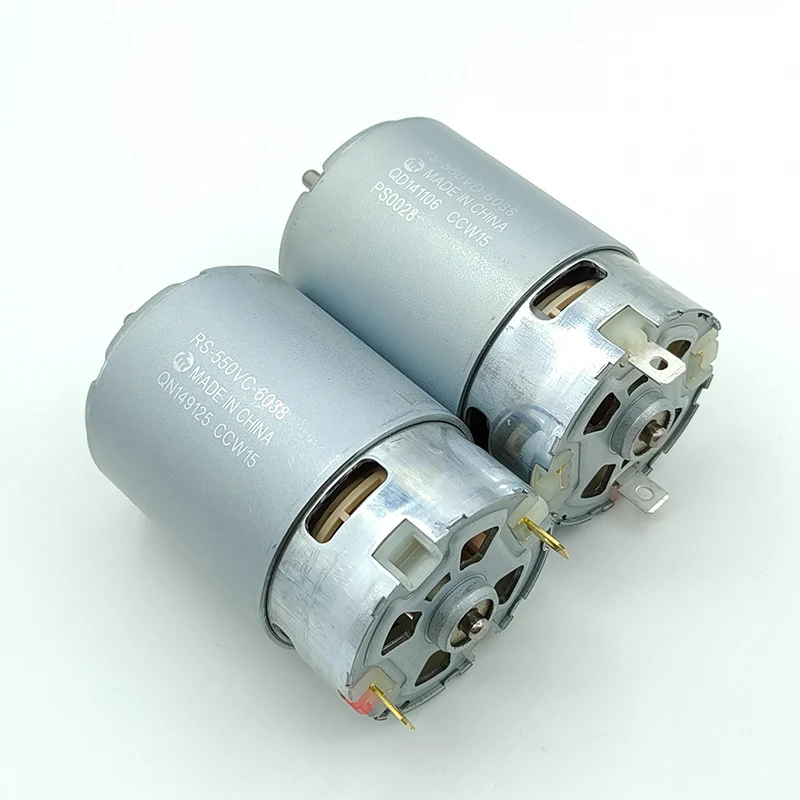 MABUCHI RS-550VC-6038/RS-550VD-6038 DC 12V 18V 21.6V 24V 23000RPM 고속 전력 전기 드릴 정원 도구 스크루 드라이버 모터