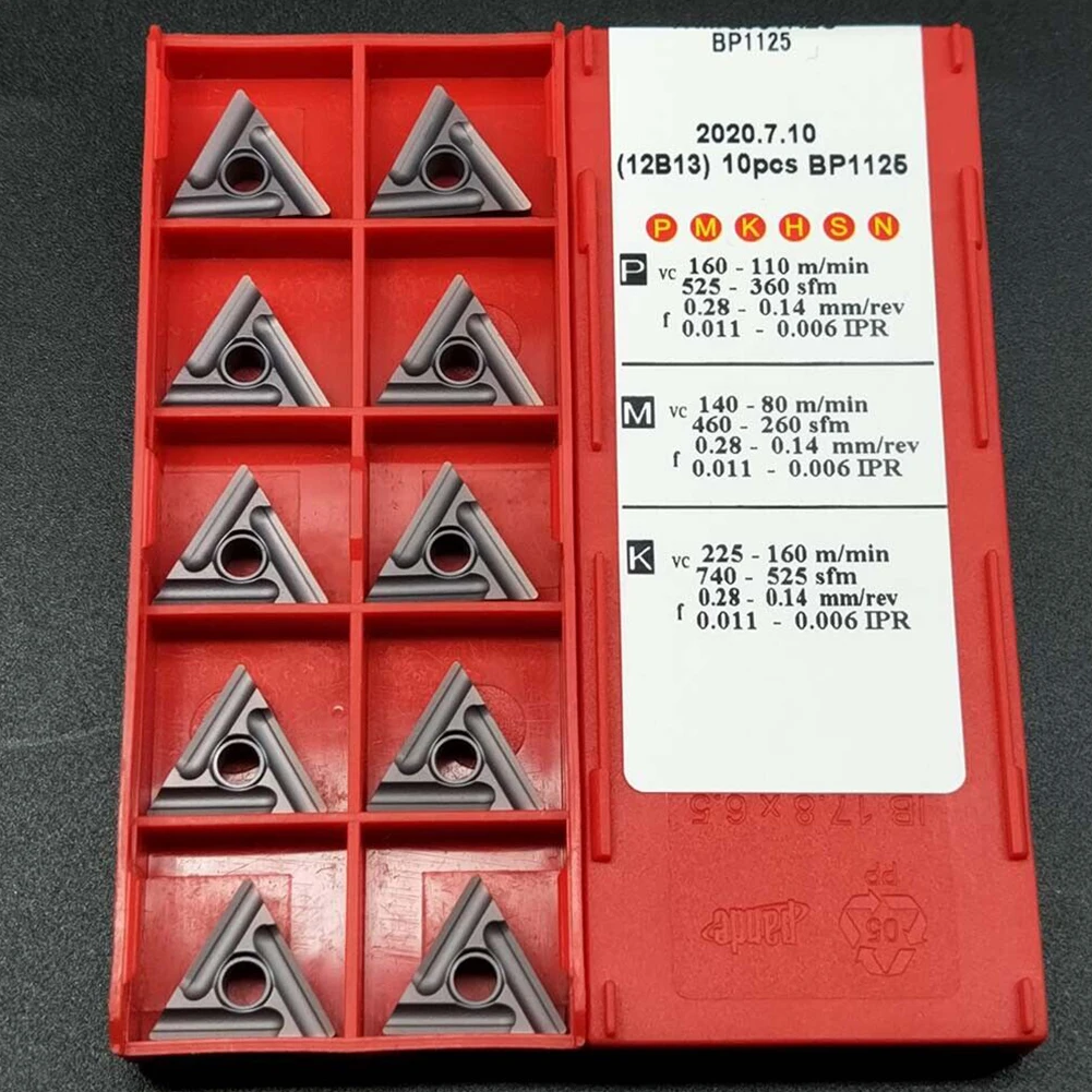 

10 PCS TNMG160404R-ES TNMG331 Lathe Insert Cutting Tool Carbide Turning Blade For Steel CNC Steel Processing Turning Insert