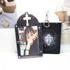 INS Bowknot Photocard Holder Ins Idol Cards Protector Harajuku Photo Sleeve Sweet PVC Bus Card ID Holder Idol Photocard Pendant 5