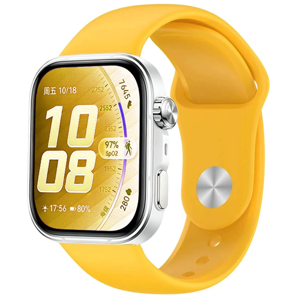 Breathable Silicone Sports Strap - Replacement Wristband Accessory