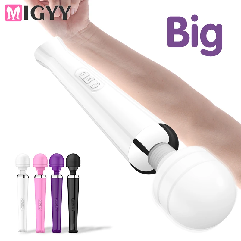 Leistungsstarke Zauberstab Vibratoren für Frauen Klitoris Stimulator Big AV Stick Vibrator Weibliche G-punkt Massagegerät Erwachsene Sex Spielzeug für Frauen 1