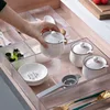 Transparent Acrylic Cosmetics Storage Box Makeup Holder Jewelry Make Up Organizer for Home Plastic Desktop Storage Boxes 3