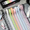 1Style 12Rolls/bag Walking with the Stars Tape Set Creative Handbook Material DIY Scrapbook Photo Frame Diary 1