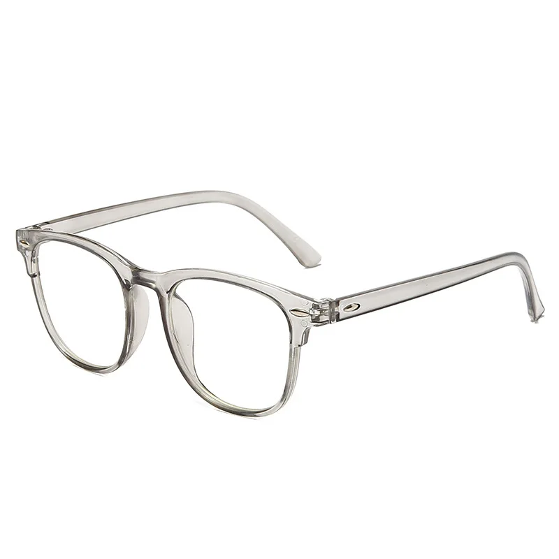 Unisex Transparent Blue Light Blocking Eyewear for Stylish Vision Protection