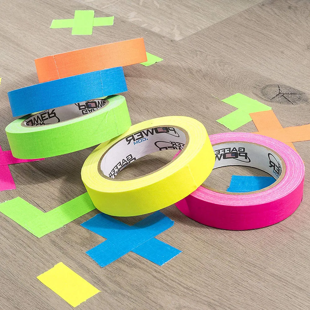 

Colored Stickers Fluorescent Neon Tapes Party Bars Decorative Tapes Wall Stickers Decorative Stickers Tapes Household Gadgets