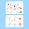 English Root Flashcards with Chinese Translate Affixes Vocabulary Mind Map Quick Memory Learning Cards for Primary School Aids 5