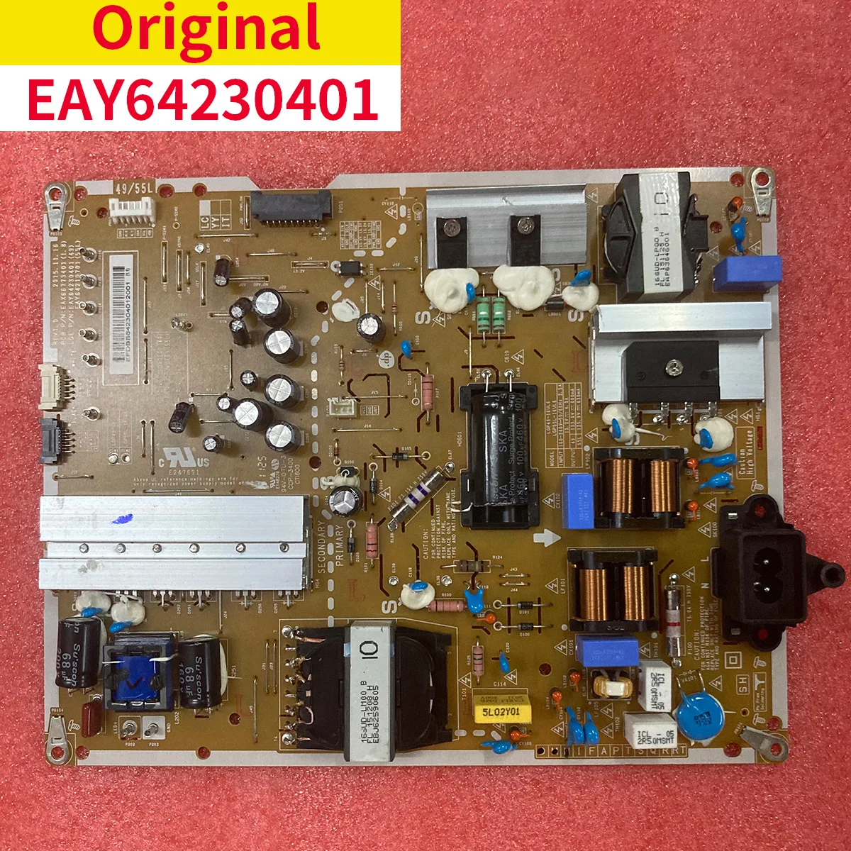 【電源基盤】55UH6500 [55インチ]   EAY64230401 for 55UH6500-CB power board EAX66773401 EAY64230401 LGP55L