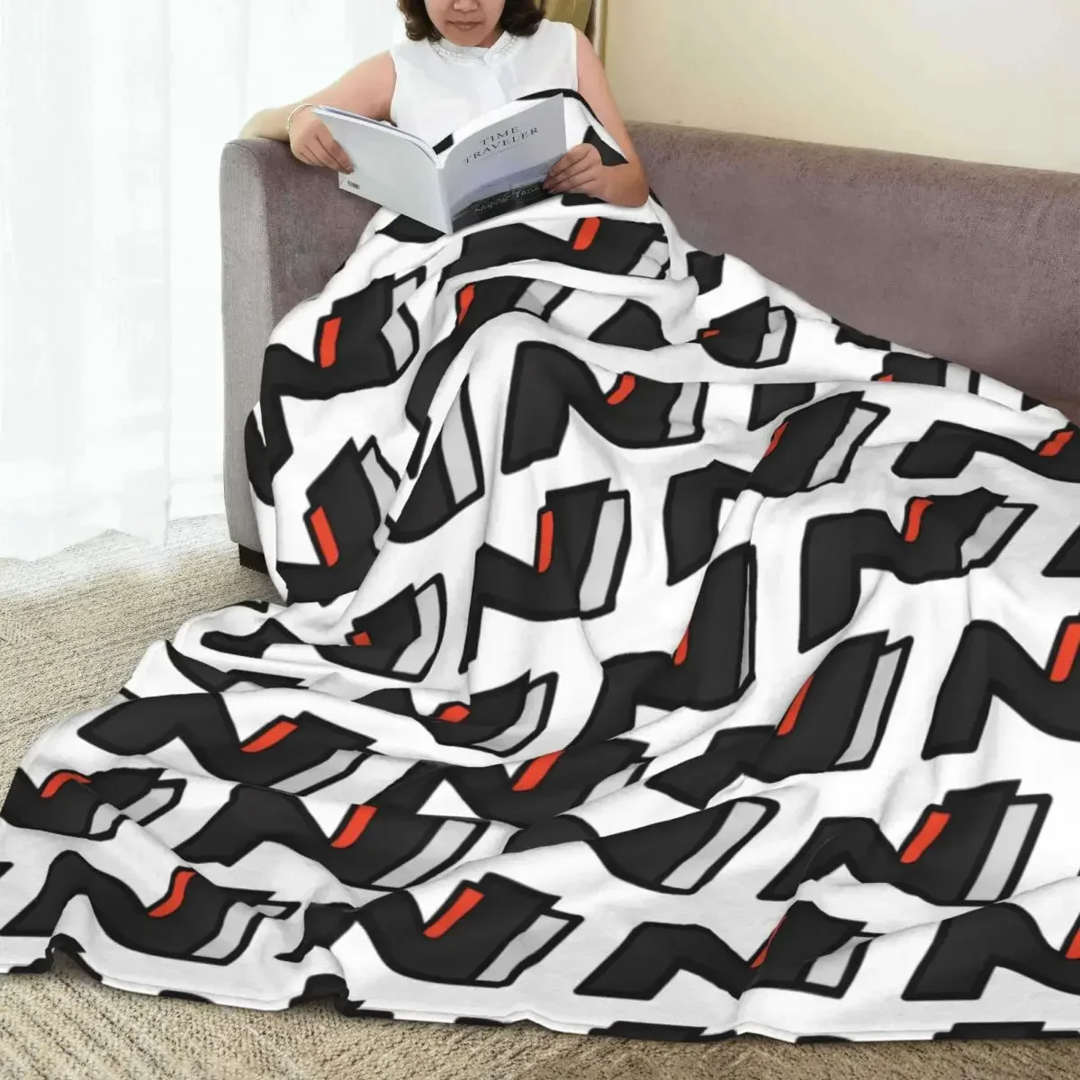 Hyundai N Performance Blankets Fleece Breathable Throw Blanket Sofa Throw Blanket For Home Bedroom Outdoor Throws Bedspread 5