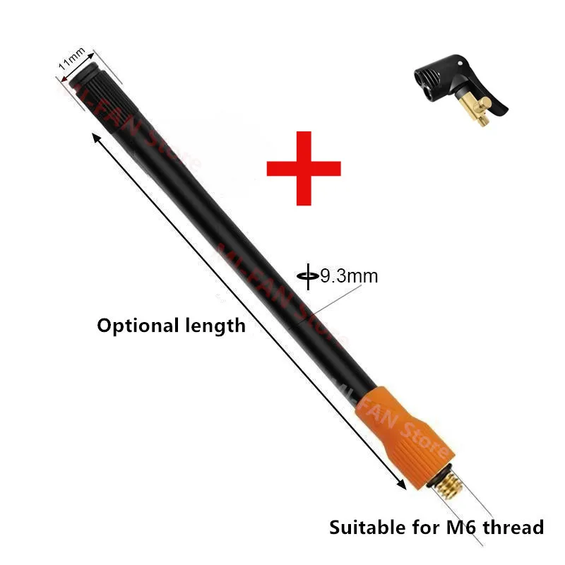 M6 Gewinde verriegelung sluft futter mit Luft schlauch, Standard  