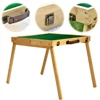 Travel Portable Mahjong Table with Chinese Mahjong Tiles Set Mahjong Game Set for Outdoor Camping Dormitory 4