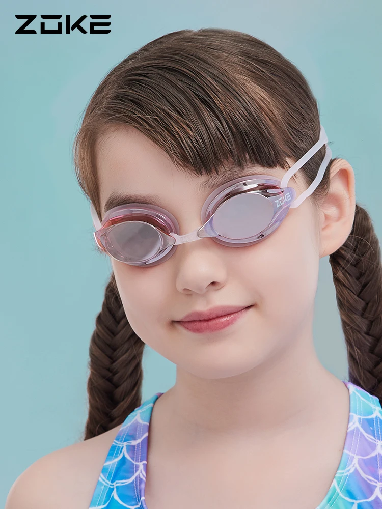 Zoke Kid Swimming Goggles Hd Waterproof Coating Diving Glasses Professional Swim Accessories 4