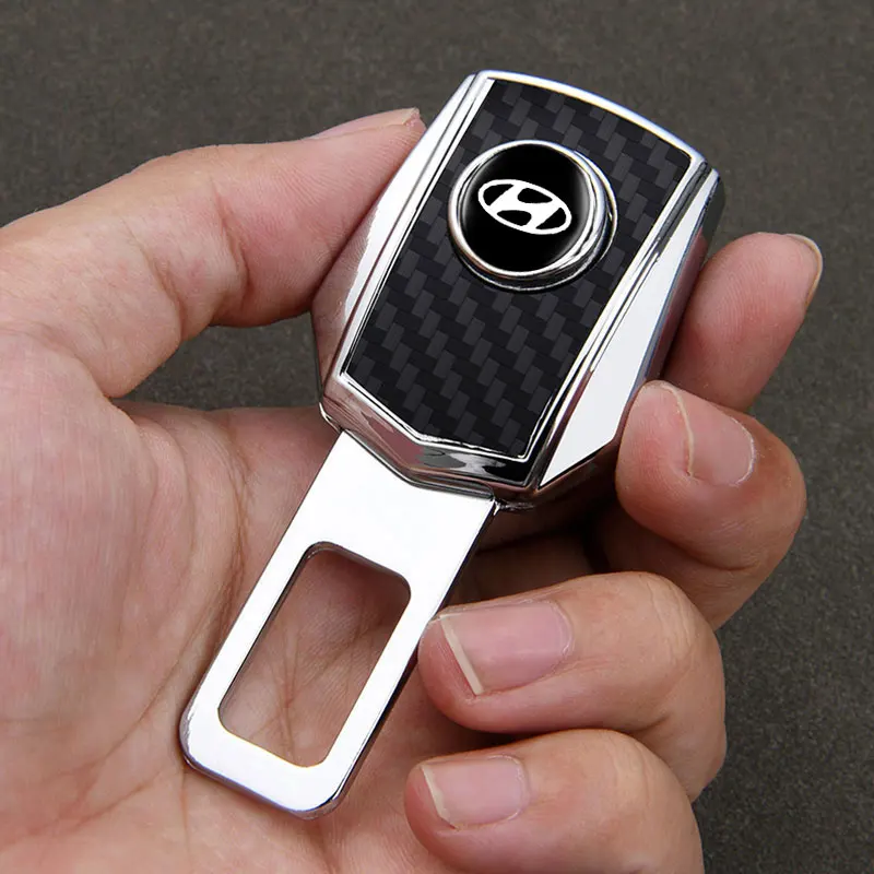 Car Seat Belt Clip Extender Seatbelt Lock Buckle Plug For hyundai Accent Azera Elantra ioniq Palisade Tucson Tuscani Accessories