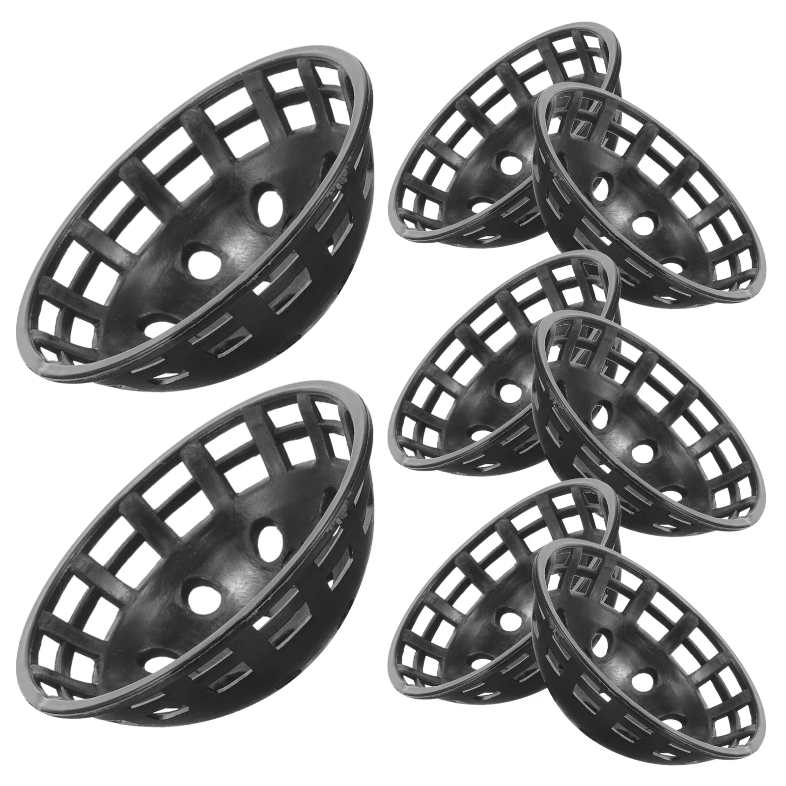 

10 Pcs Orchid Pot Hydrophobic Cover Flowerpot Pad Plastic Pots Medium Planter Mats Accessory Cushion Bottom Netting Spacers