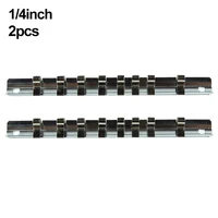 Clips On Rail Tool Organizer Inch Mounting Holes Socket Rack Holder Garages Package Contents Garages And Workshops 2