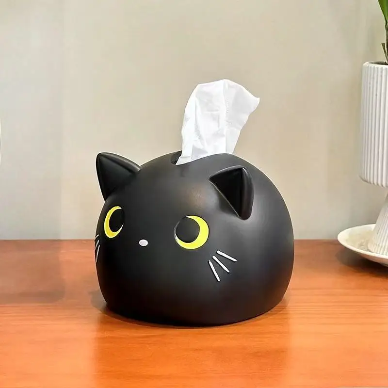 Cartoon HelloKitty Plush Cat Tissue Box Cover Home Office Tissue Box Cover Cute Hello Kittytissue Roll Tissue Box Cover I.1426264857
