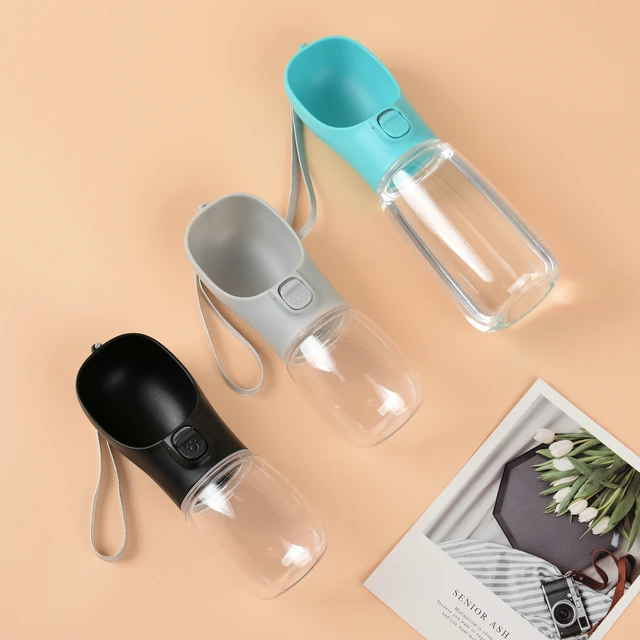 550ml Big Dog Water Bottle For Small Medium Dogs Cat Portable Outdoor Walking Puppy Pet Drinking Bowl Golden Retriever Supplies 2