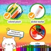 1pc, Teen Girls Coloring Book - Teen Coloring Book - 30 Sheets, 8.3x 8.3in, For Adult Stress Relief, Christmas, Halloween Gifts 6