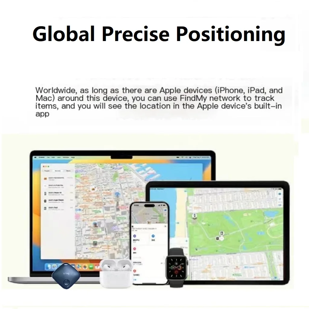 alternative AirTag Anti-Lost Device retail packing Locator GPS Global Positioning tracker works with apple find my smart airtag