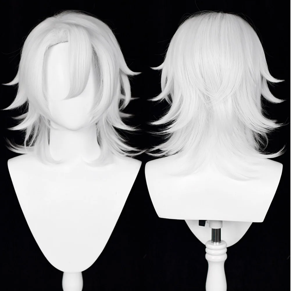 Demon Slayer Uzui Tengen Cosplay Wig Heat Resistant Synthetic Hair ...
