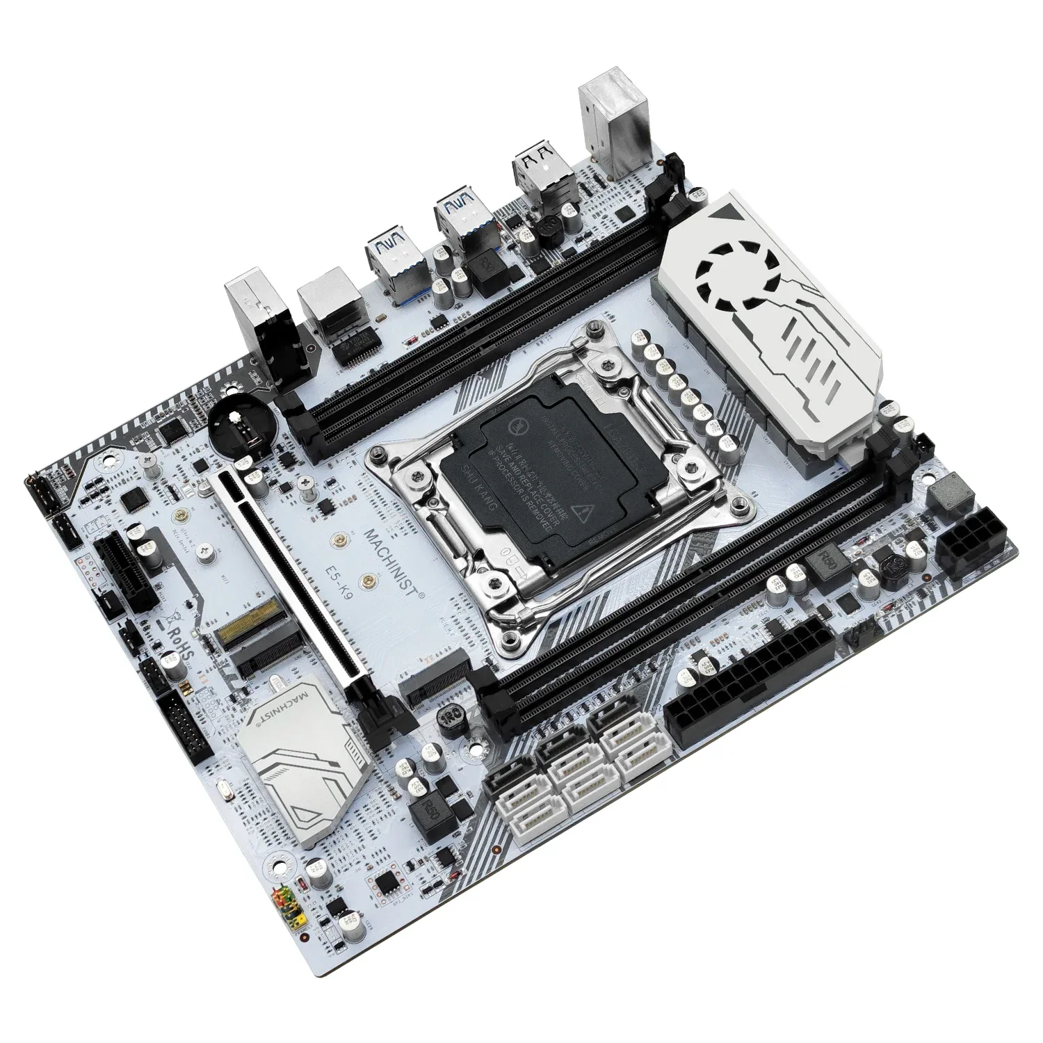 MACHINIST X99 K9 키트, LGA2011-3, Xeon E5 2698 V3 CPU 세트, 16GB DDR4 ECC RAM, NVMe M.2, WIFI, USB3.0