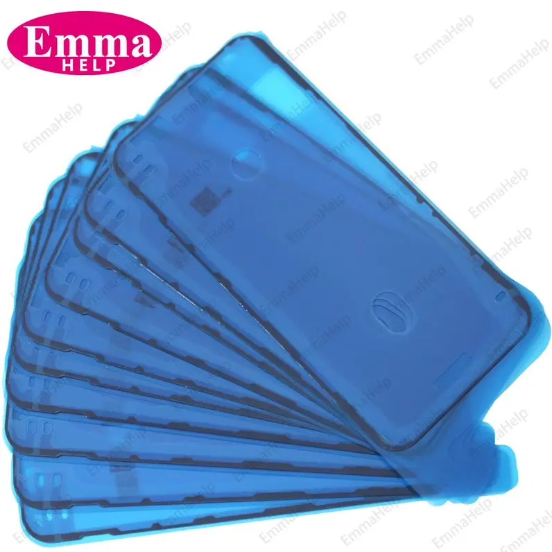 Waterproof Stickers 10pcs OEM for iPhone 14 13 12 11 15 XS Pro Max X XR 8 7 Plus Seal Adhesive Pre-Cut LCD Screen Frame Tape Glue