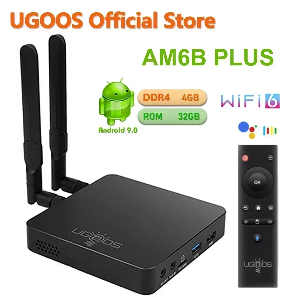 Aazon.co: Ugoos A6B Plus TV Box Alogic S922X-J Android 9.0 DDR4 4GB
