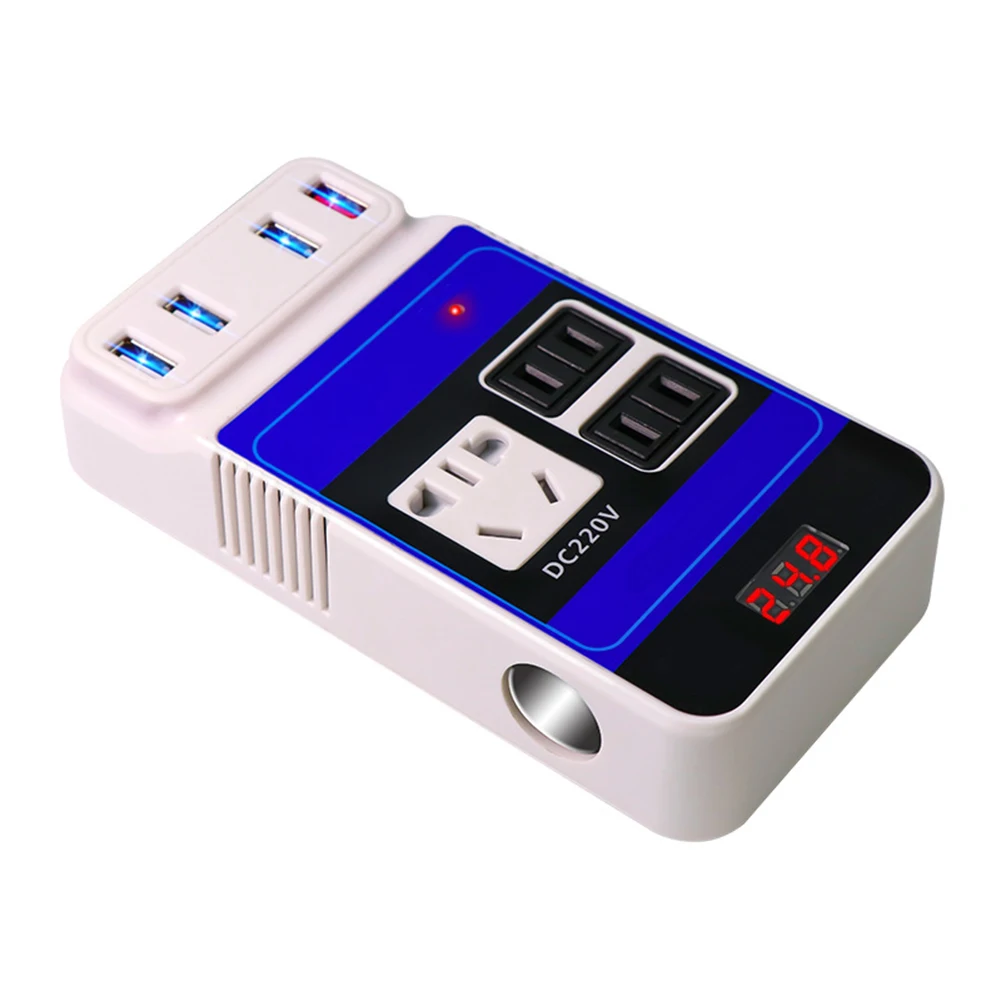 

Brand New Durable High Quality Car Inverter Parts & Accessories 1500W 1PACK/1PCS 4 Ports ABS DC 12V To DC 110V