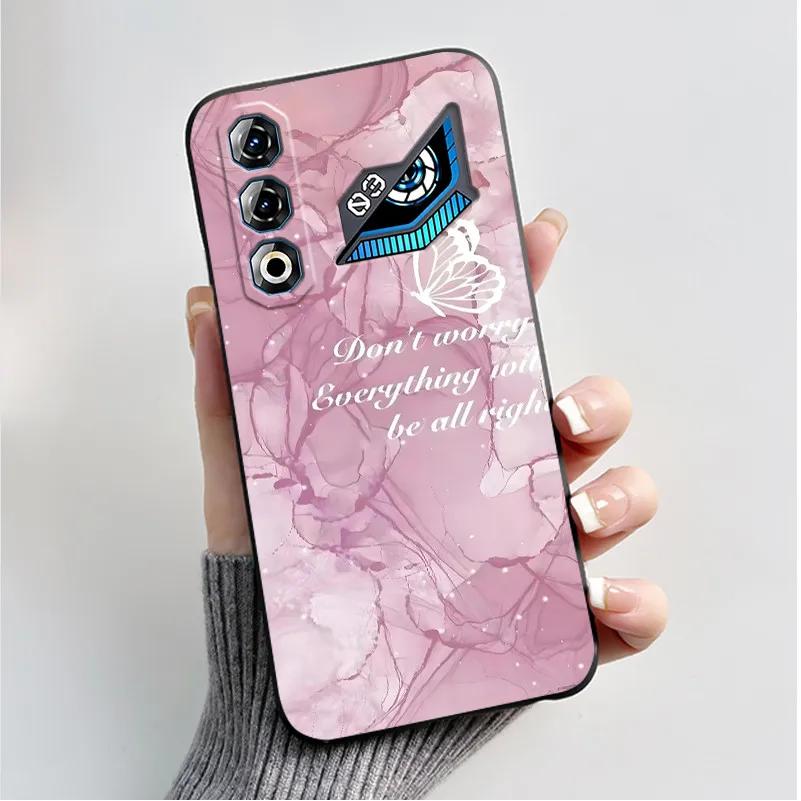 Butterfly Flower Shockproof Silicone TPU Phone Case - Soft and Stylish Protective Back Cover