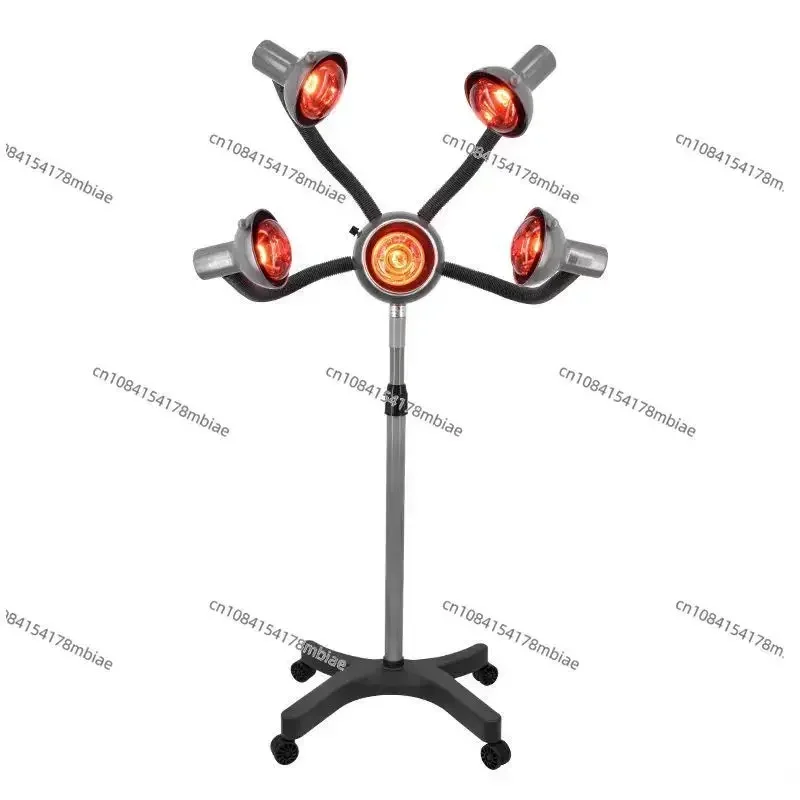 이발소 태양 램프 적외선 헤어 살롱 히터 건조기 전자 기계식 5 헤드 램프 베이..