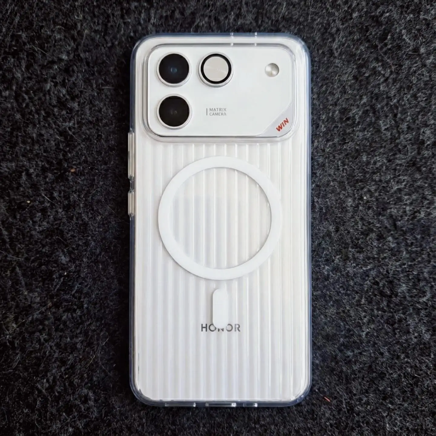 Luxury Frosted Transparent Magnetic Phone Case - Shockproof & Skin-Friendly
