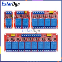 1 2 4 8 Channel 5V 12V Relay Module with Optocoupler, High Low Level Trigger Shield for Arduino PIC AVR MCU DIY Projects - Image 5