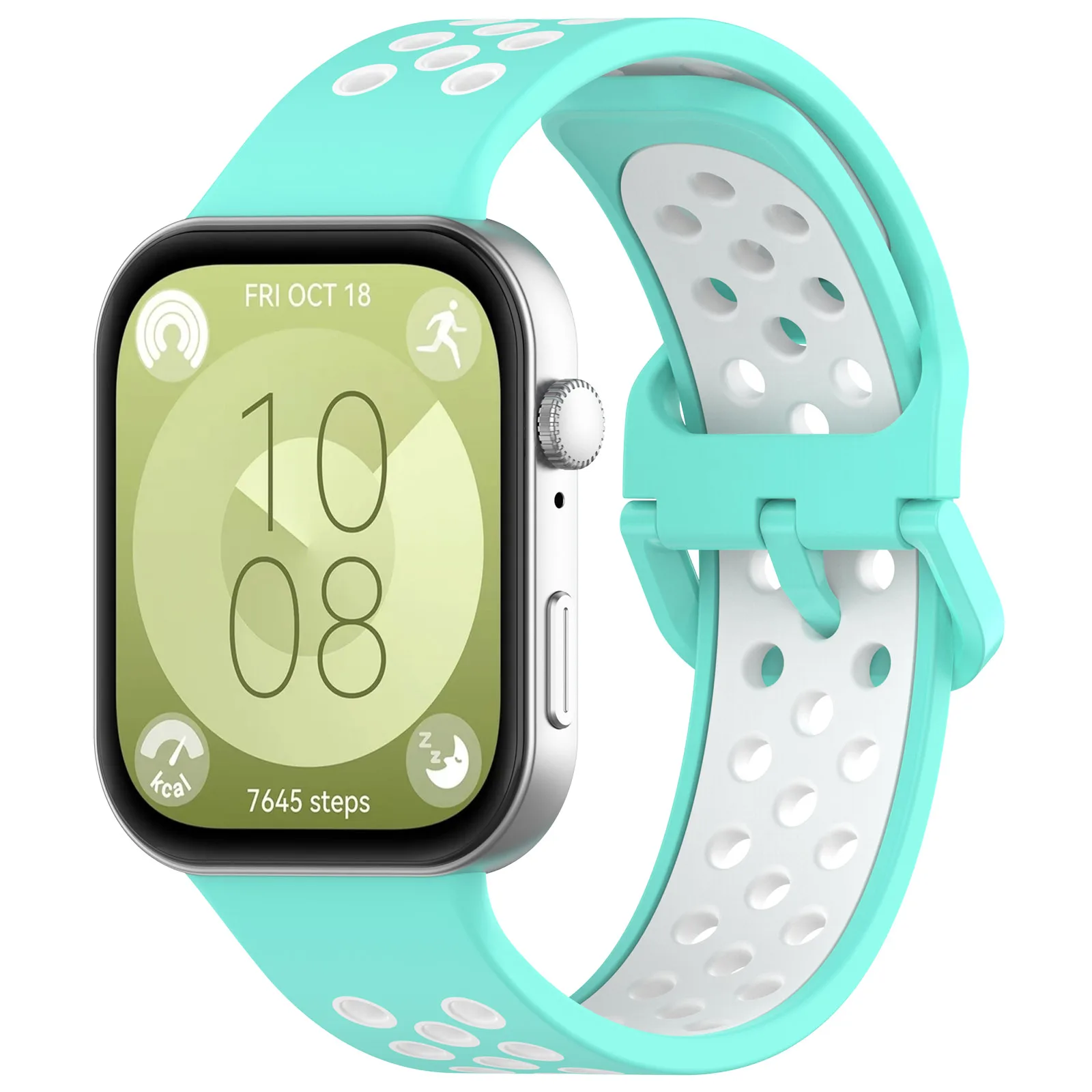 Breathable Silicone Strap for Smart Watch - Replaceable Bracelet Accessories Band Correa