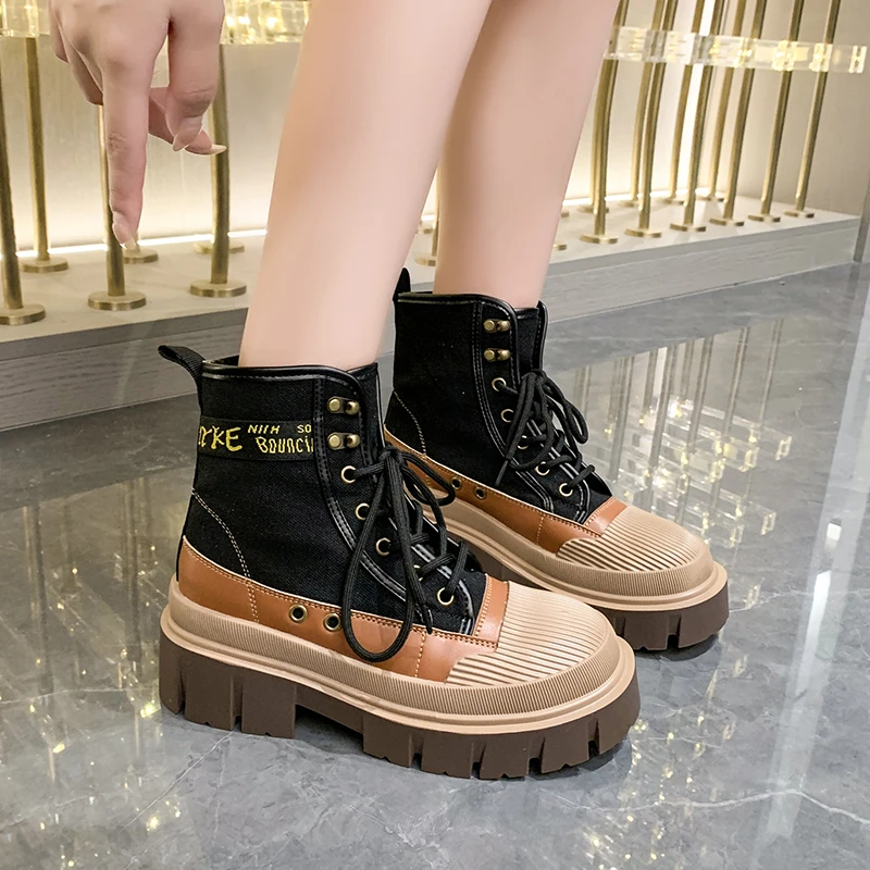 Shoes for Women 2023 High Quality Autumn Women's Boots Mixed Colors