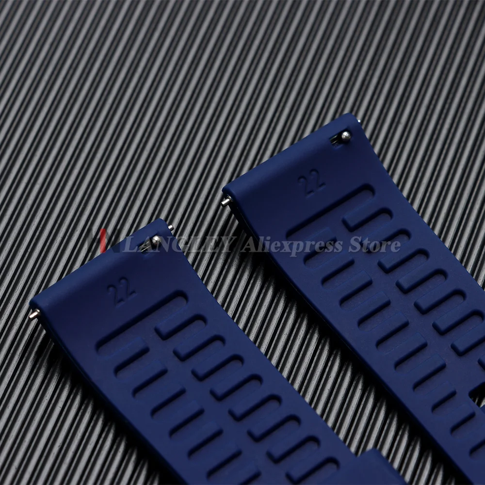 Durable Silicone Waterproof Quick Release Watch Strap - Soft Belt Bracelet (Various Sizes Available)