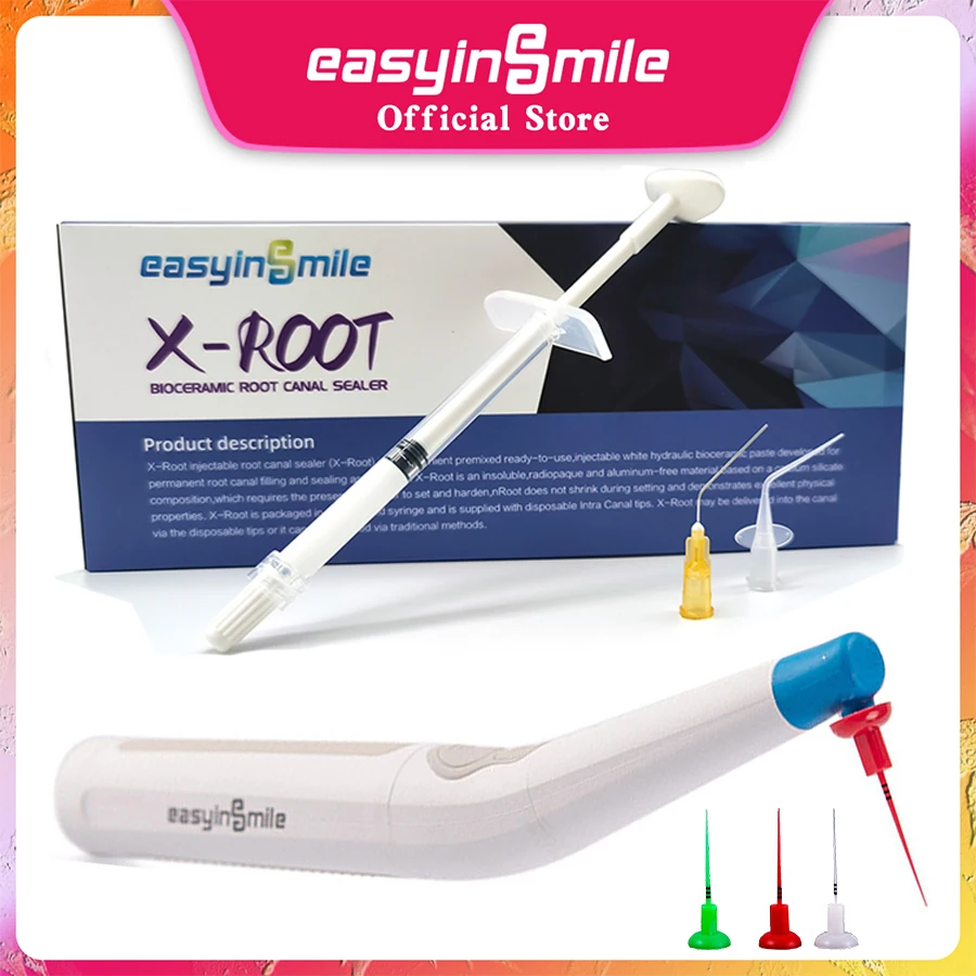 Easyinsmile Dental Endo Activator Irrigatore Sonico Endodonzia Root Canal Bioceramic Sealer Riempimento Composito Strumenti Endodontici