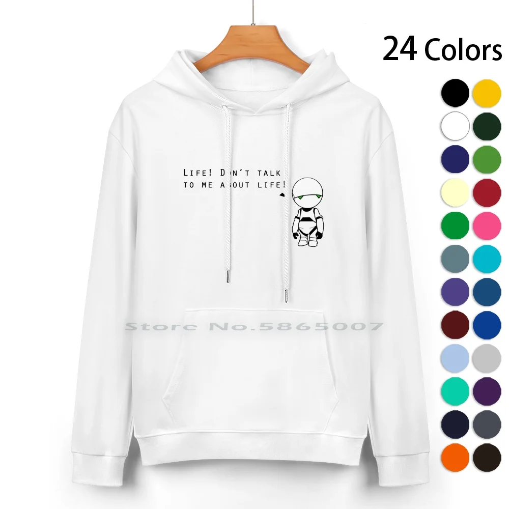 

Толстовка с капюшоном из чистого хлопка, 24 цвета