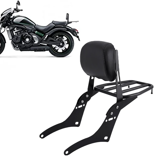 Sissy Bar Backrest With Pad & Luggage Rack For Honda Rebel 300/500 (CMX300/500) 2017-2020
