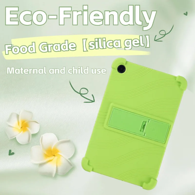 Enhanced Silicone Tablet Case with Stand
