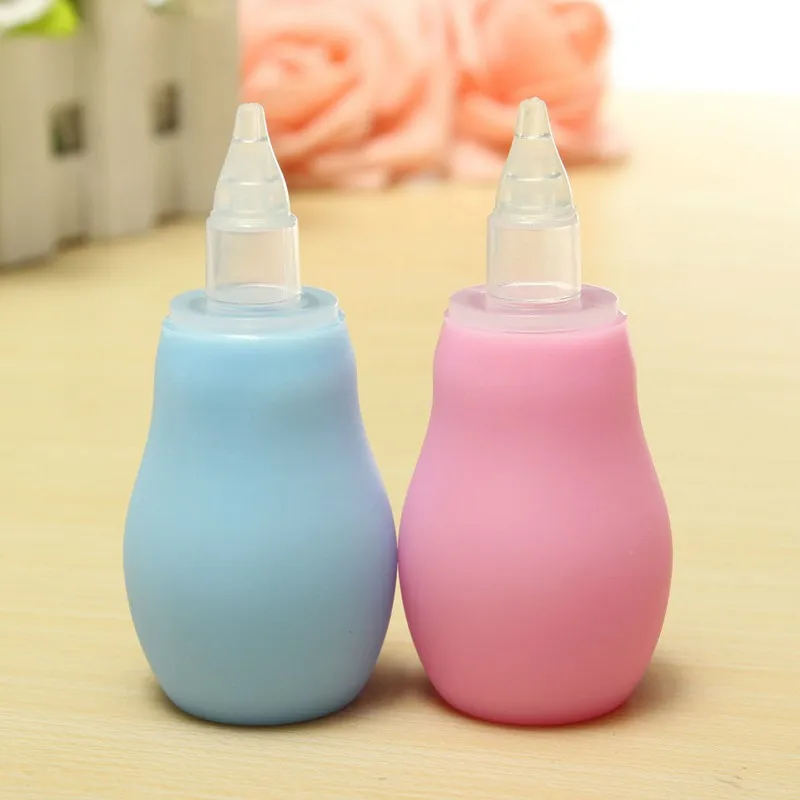 Manual Silicone Nasal Aspirator Nasal Aspirator Pump Type Baby Nasal Aspirator Cold Nose Clean 2022 Wholesale