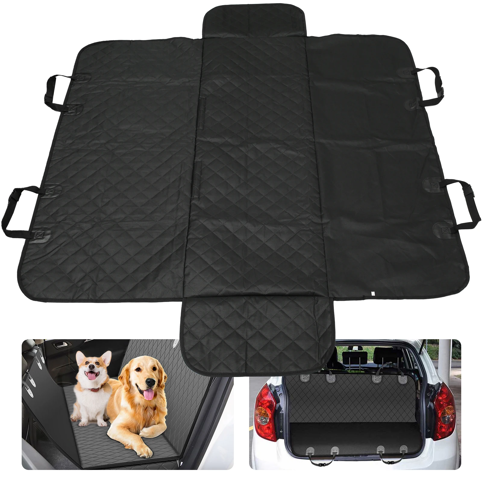 Dog Car Seat Mat Waterproof antifouling Pet Carrier Mattress Wear Resistant Protector Machine Washable Dog Hammock Travel