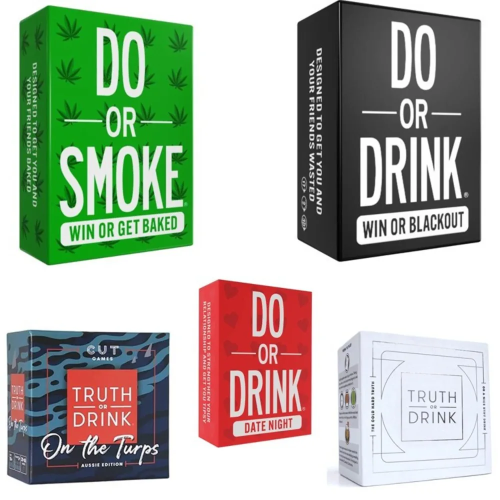 

Cards Drinking Game New Party Table Table Solitaire Game Party Game Parties