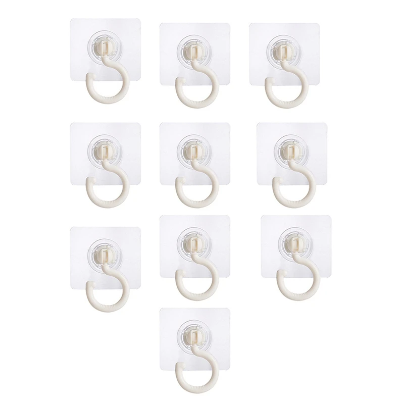 

Adhesive Ceiling Hooks, Under Cabinet Hooks For Hanging Sticky Ceiling Hooks, For Kitchen Bedroom Wall Hooks Holder