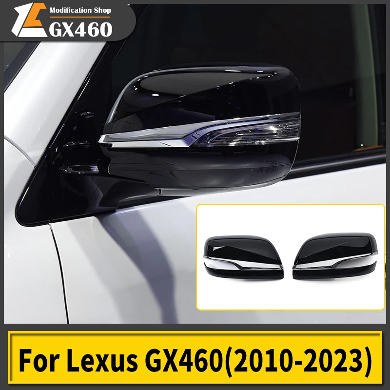 

For Lexus GX460 2010-2023 2022 Rearview Mirror Cover Replacement GX 460 Exterior upgraded Decoration Modification Accessories