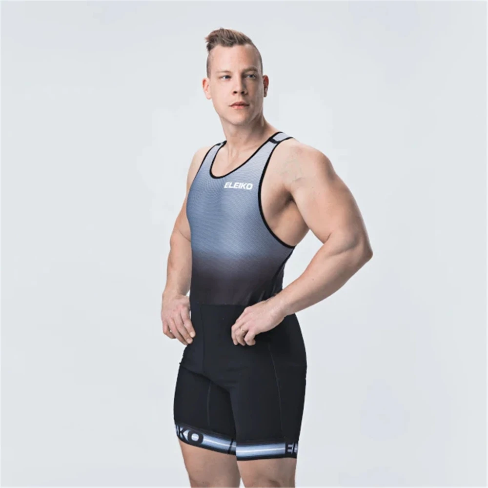 Traje baño de cuerpo entero para hombre, bañador ajustado para gimnasio, culturismo, libre, levantamiento de traje de verano| | AliExpress